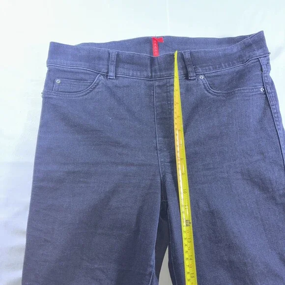 Spanx Stretch Jeans Women’s Size L Black Jeggings - Picture 6 of 13